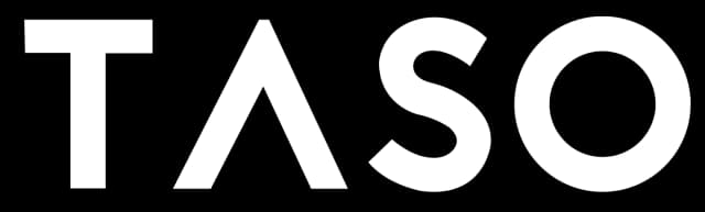 taso white logo